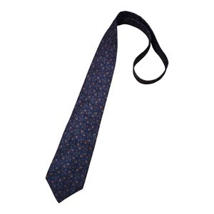 BRIONI Blue Geometric Silk LUXURY Tie ITALY
